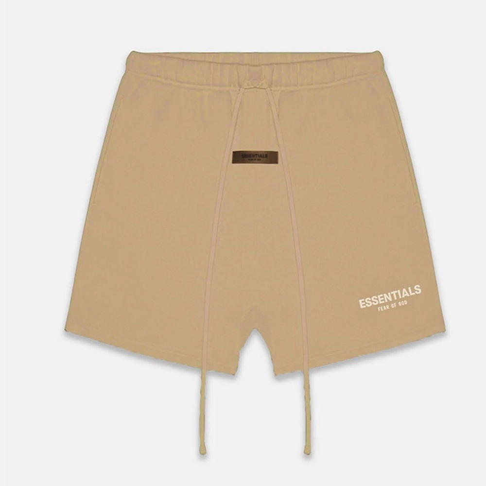 ESSENTIALS FEAR OF GOD OAK RELAXED SWEAT SHORTS🆕